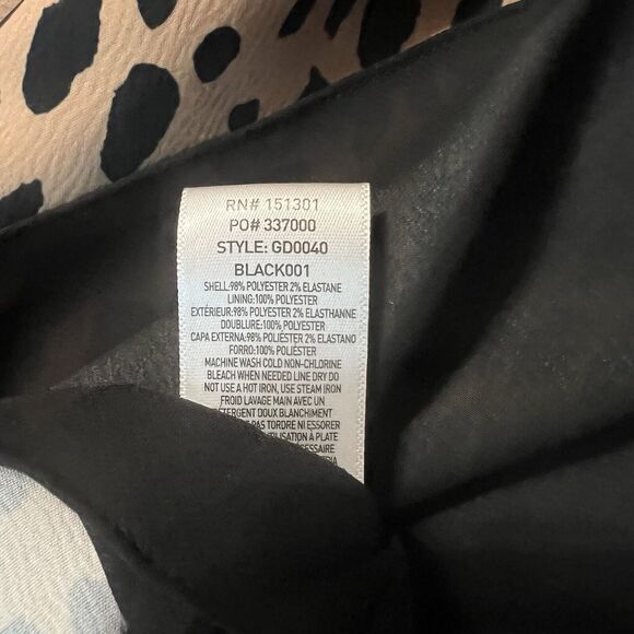 Good American Satin Leopard Print Slip Dress Midi Length Side Slit Sz 2 90s Y2K - Picture 7 of 10